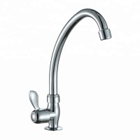 Modern design deck mounted single lever cold water kitchen tap