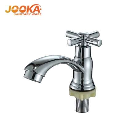 New model chrome zinc material water tap supplier/latest bathroom basin taps